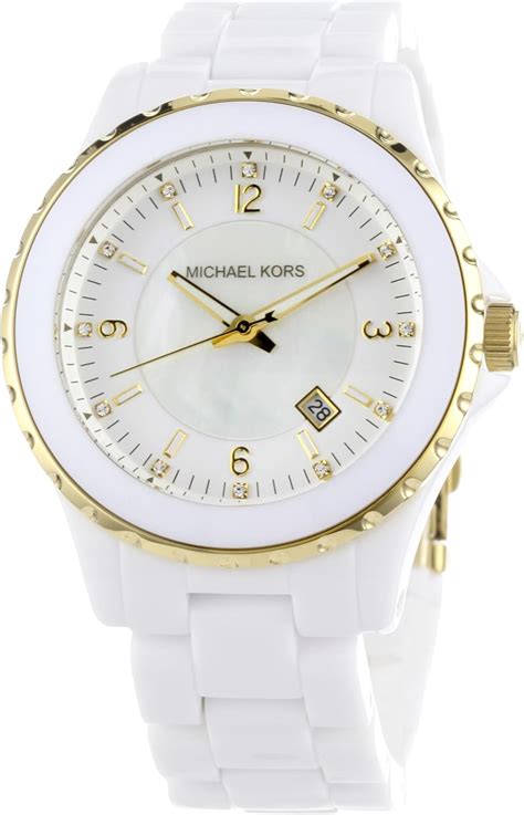 correas para reloj michael kors|Michael Kors reloj mujer blanco.